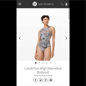 Lululemon Align Sleeveless Bodysuit (EUC SIZE 8)